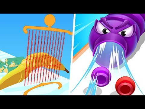 Laser Man Run 3D | Pop Tube Run - Gameplay Walkthrough Max Levels (Part 1)