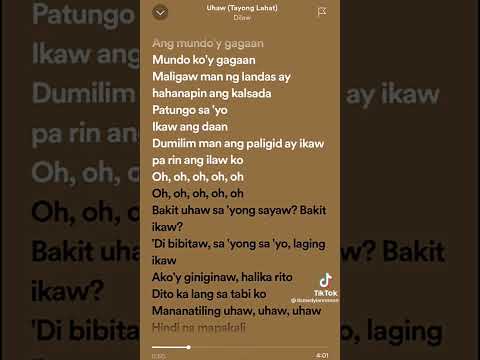 #uhaw #lyrics  #credits_all_copyright_used #creditstotherightfulowner