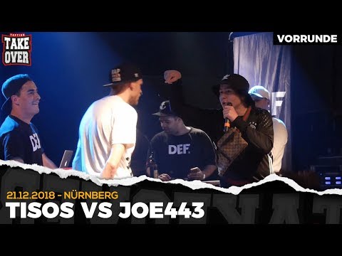 Tisos vs. Joe443 - Takeover Freestyle Contest | Nürnberg 21.12.18 (VR 1/4)