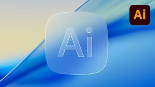 Apple’s Liquid Glass Effect in Illustrator - Super Fast!