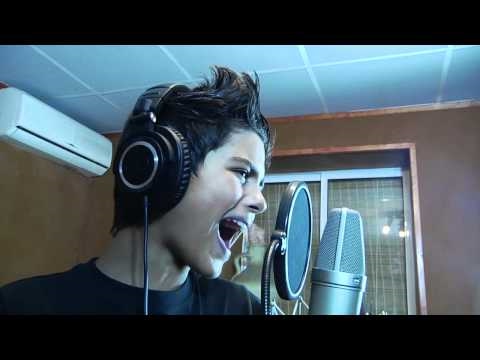 Abraham Mateo (12 AÑOS) - l SURRENDER - (Celine Dion)  Studio RC