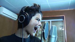 Abraham Mateo (12 AÑOS) - l SURRENDER - (Celine Dion)  Studio RC