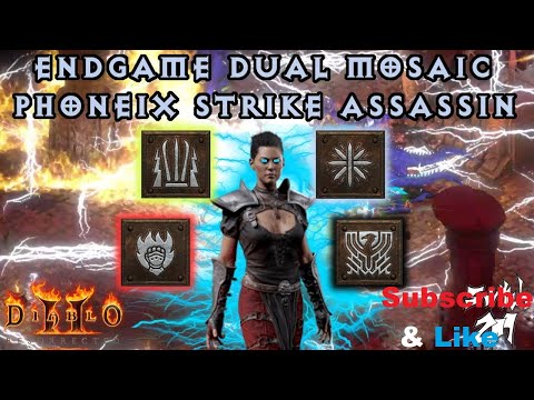 D2R   MOSAIC SIN BUILD GEAR and STAT