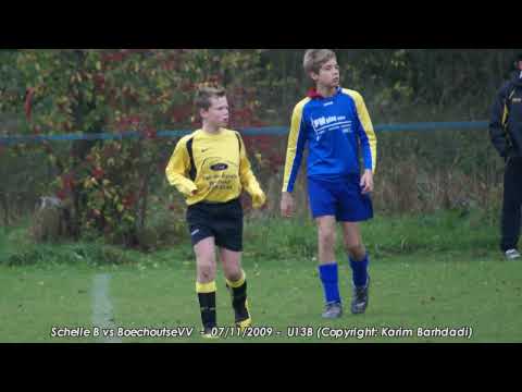 Boechoutse VV miniemen B vs Schelle - 07/11/2009 U13B