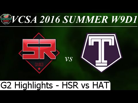 HSR vs HAT Game 2 Highlights 15/07/2016 - VCSA Summer 2016 W9D1M3 Hanoi Skyred vs Hai Anh T Team