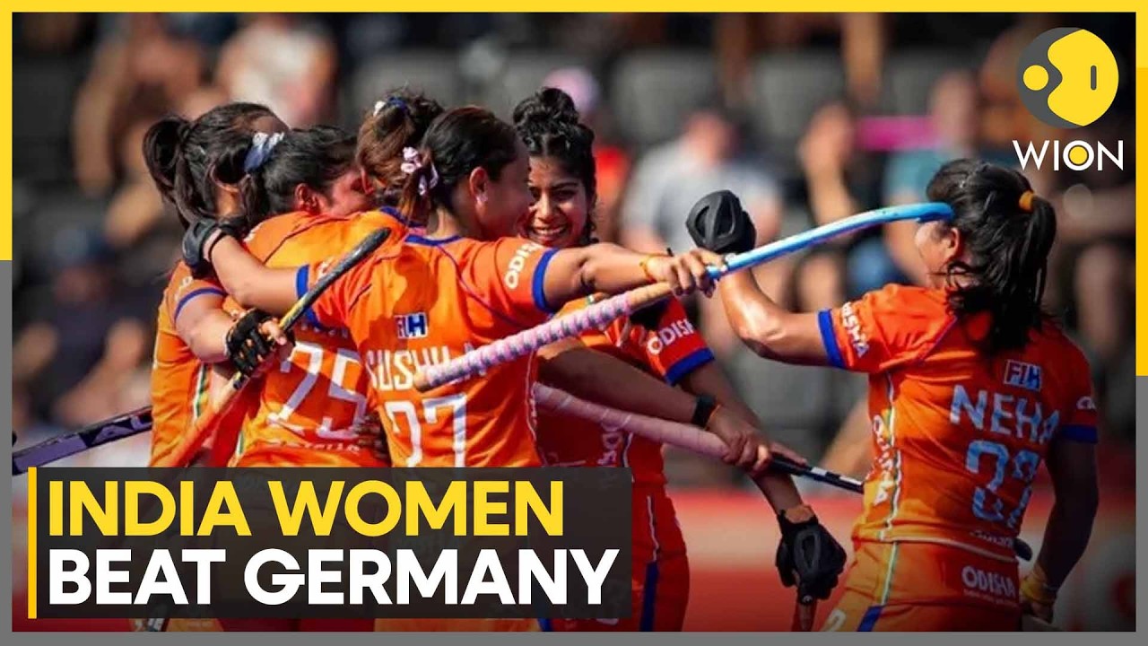 India Women Beat Germany 3-1 To Secure Fifth Place At Hockey World Cup | WION News