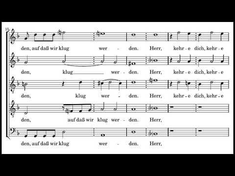 Schein: Lehre uns bedenken - Herreweghe