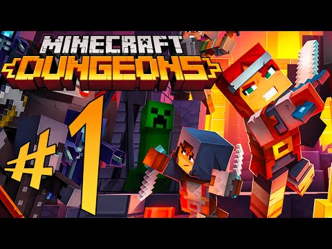 Minecraft Dungeons - Parte 1: O Ataque do Arce-Illager! [ Xbox One X - Playthrough 4K ]