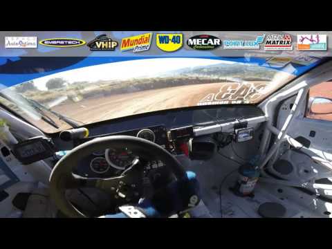 Capotagem Chris Bornemann - 3ª Etapa Catarinense de Automobilismo 2017 - Joaçaba