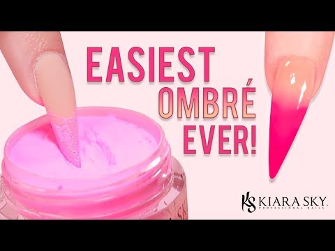 😍 Ombre Nail Tutorial For Beginners 💅🏼 l  Easiest Baby Boomer Using Dip Powder 🎉