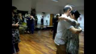 Scuola di Tango Hastalamilonga Messina - Pratica  con Gerardo Quiroz