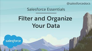 How to Filter and Organize Your Data | Salesforce Essentials