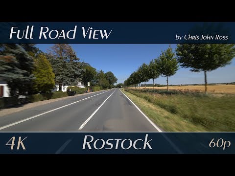 Rostock/Rövershagen, Germany: Nienhagen, Stuthof, Jürgeshof - L22 - 4K (UHD/2160p/60p)