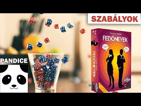 Fedőnevek társasjáték szabályok és ismertető - PanDice