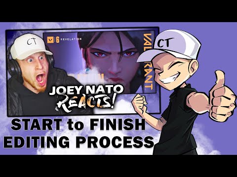 How I Edit Reaction Videos: Valorant Episode 6 Cinematic