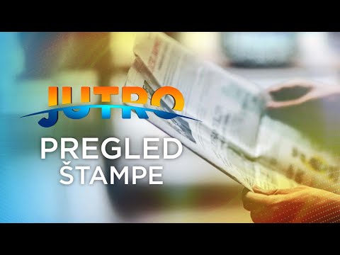 JUTRO Pregled štampe -Vladimir Otašević, Nikola Goranović 2022-11-08