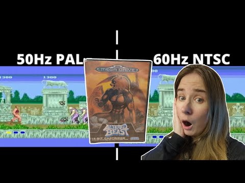 Altered Beast PAL vs NTSC Comparison. Is there a difference?