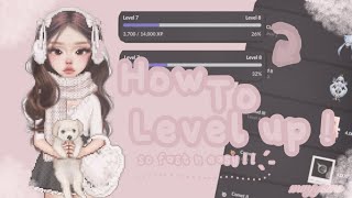 How to level up so fast and easy ! ! ˎˊ˗ || Everskies