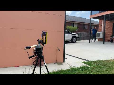 Automatic Antenna Tracker (Arduplane, Matek405,  MFD Telefly + Mini Crossbow) ground test