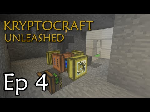 Kryptocraft UNLEASHED Ep. 4 - Biomass Tank and Base Facade
