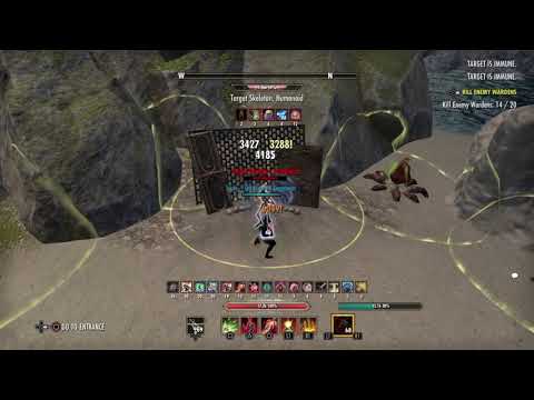 Wood Elf Stamblade 57k+ Solo DPS Test (3m Dummy) [WRATHSTONE]