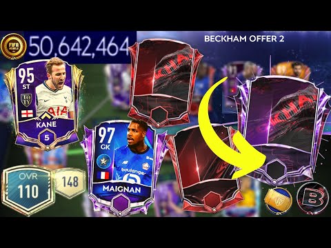 LUCKIEST PACK OPENING & HUGE TEAM UPGRADE IN FIFA MOBILE 21! 😱