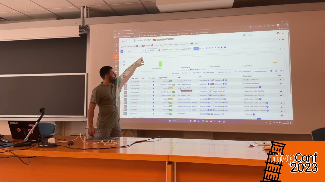 Problem Analysis in ntopng - ntopConf23 Training - Matteo Biscosi