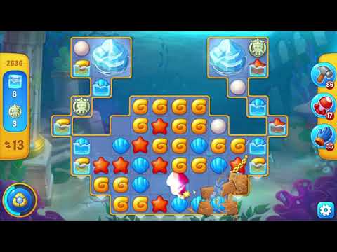 Fishdom 2636 Level - NO BooSTERS