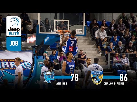Antibes vs Châlons-Reims | J8 Jeep® ÉLITE - 2 Novembre 2018