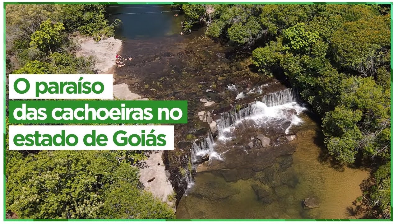 Mais de 40 cachoeiras em uma única cidade! Conheça Caiapônia, no estado de Goiás.