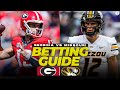 No. 1 Georgia vs Missouri Betting Guide: Free Picks, Props, Best Bets | CBS Sports HQ