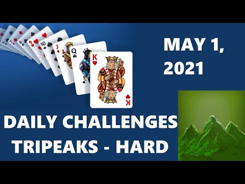 Microsoft Solitaire Collection - Daily Challenges - May 1, 2021