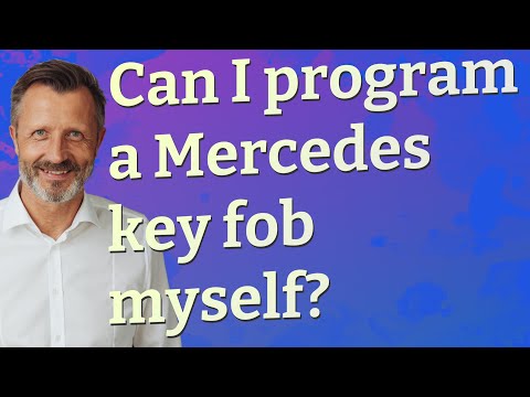 Can I program a Mercedes key fob myself?