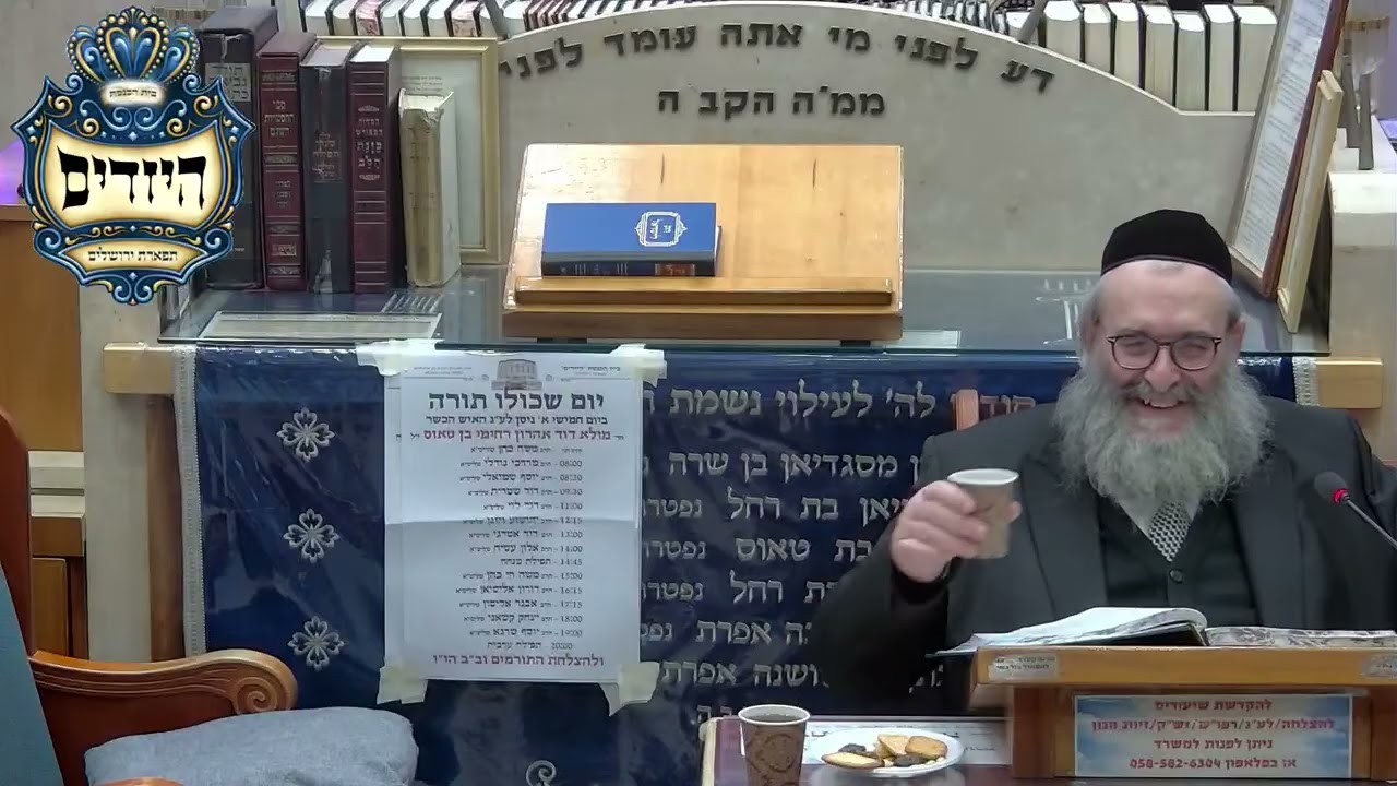 הרב יהושע ויזגן מסכת חולין דף עה עמוד א' המשך