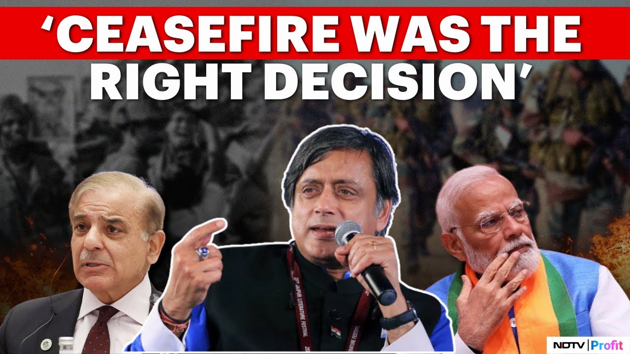 'We Have Sent A Clear Message': Shashi Tharoor's Analysis Of The India-Pakistan Ceasefire