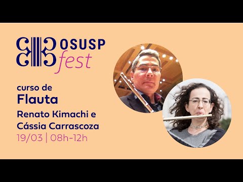 OSUSP Fest | Flauta - Cássia Carrascoza e Renato Kimachi