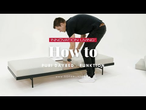 HOW TO: Daybed PURI von Innovation® - Funktionen erklärt! | Sofawunder.de