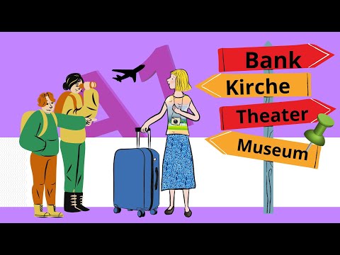 Goethe Certificate A1 / Vocabulary: Orientation in the city