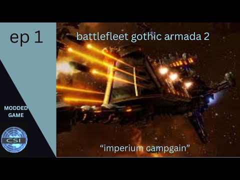 battlefleet gothic ep 1 imperium campaign