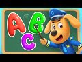 ABC Learn English Alphabet With Sheriff Labrador And Dobie Kids Cartoons
