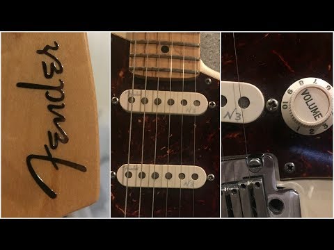 Fender American Deluxe Strat Bare-Bones Demo