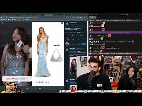 Hasan and Rae Rate Red Carpet Outfits | Hasanabi Streamer Awards