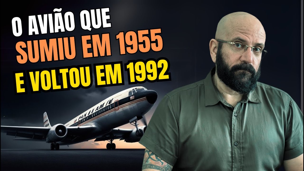 THE MYSTERY OF THE PLANE THAT DISAPPEARED IN 1955 AND RETURNED IN 1992 | Marcos Lacerda, psycholo...