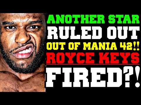 WWE News! Another WWE Star Out of WrestleMania 42! Did Royce Keys Get Fired By WWE Big NJPW To WWE!