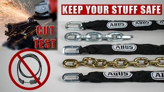 Don't Buy a Security Chain Before Watching This Comparison! Abus vs Pewag vs Everbilt