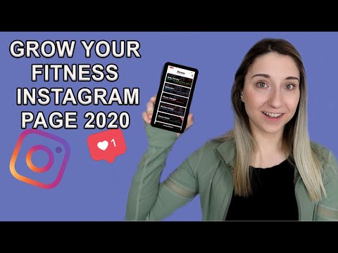 HOW TO GROW A FITNESS PAGE ON INSTAGRAM FAST! Fitness Hashtags App Review + Demo