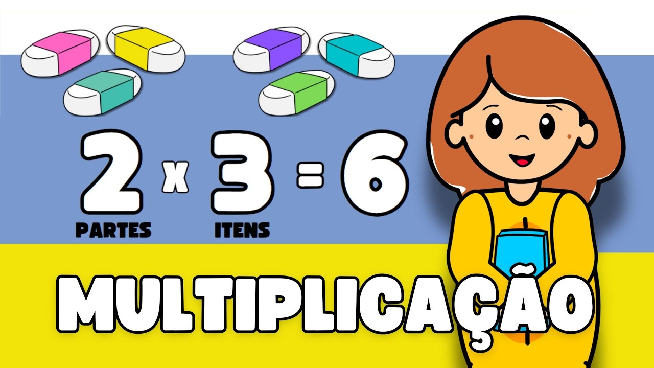 Aprender multiplicação - Problemas de multiplicação - Vídeo educativo com atividades