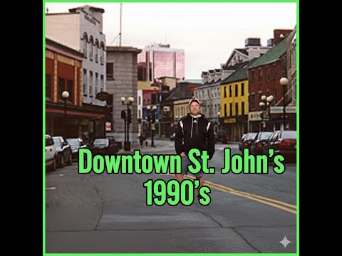 Downtown St Johns . 1990's . A short doc.