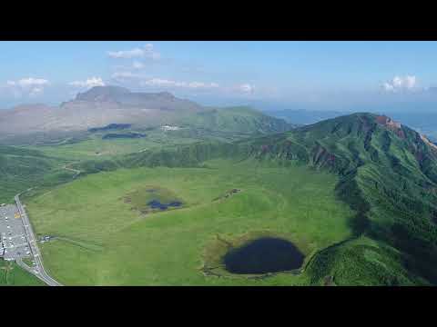 【阿蘇市動画素材】草千里