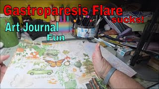 Gastroparesis Flare * Raynaud's Flare * Art Journal * Chronic Illness